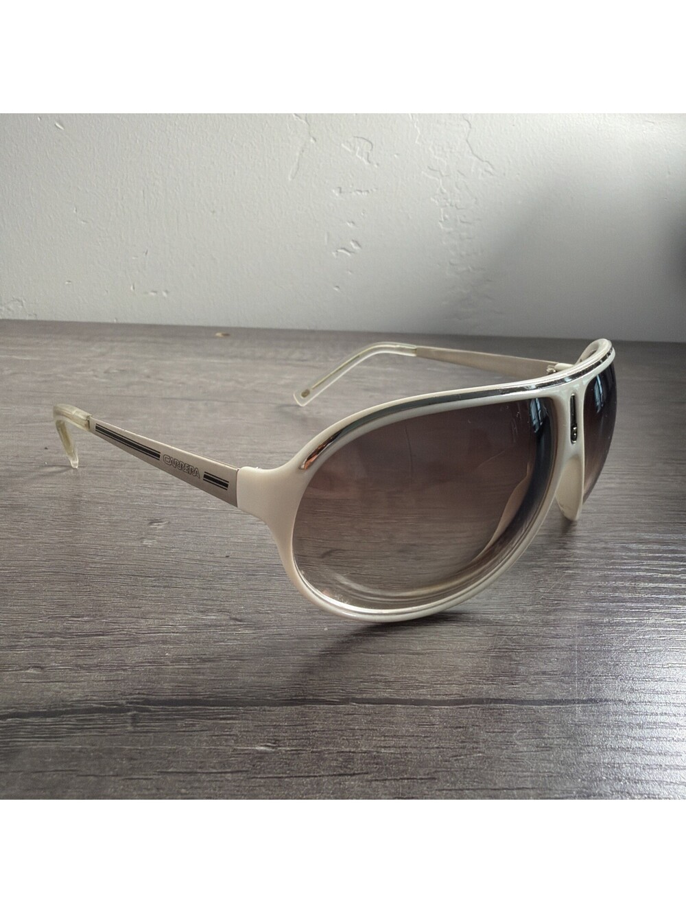 Vintage Carrera Sunglasses White rush 9037C FRAMES ONLY